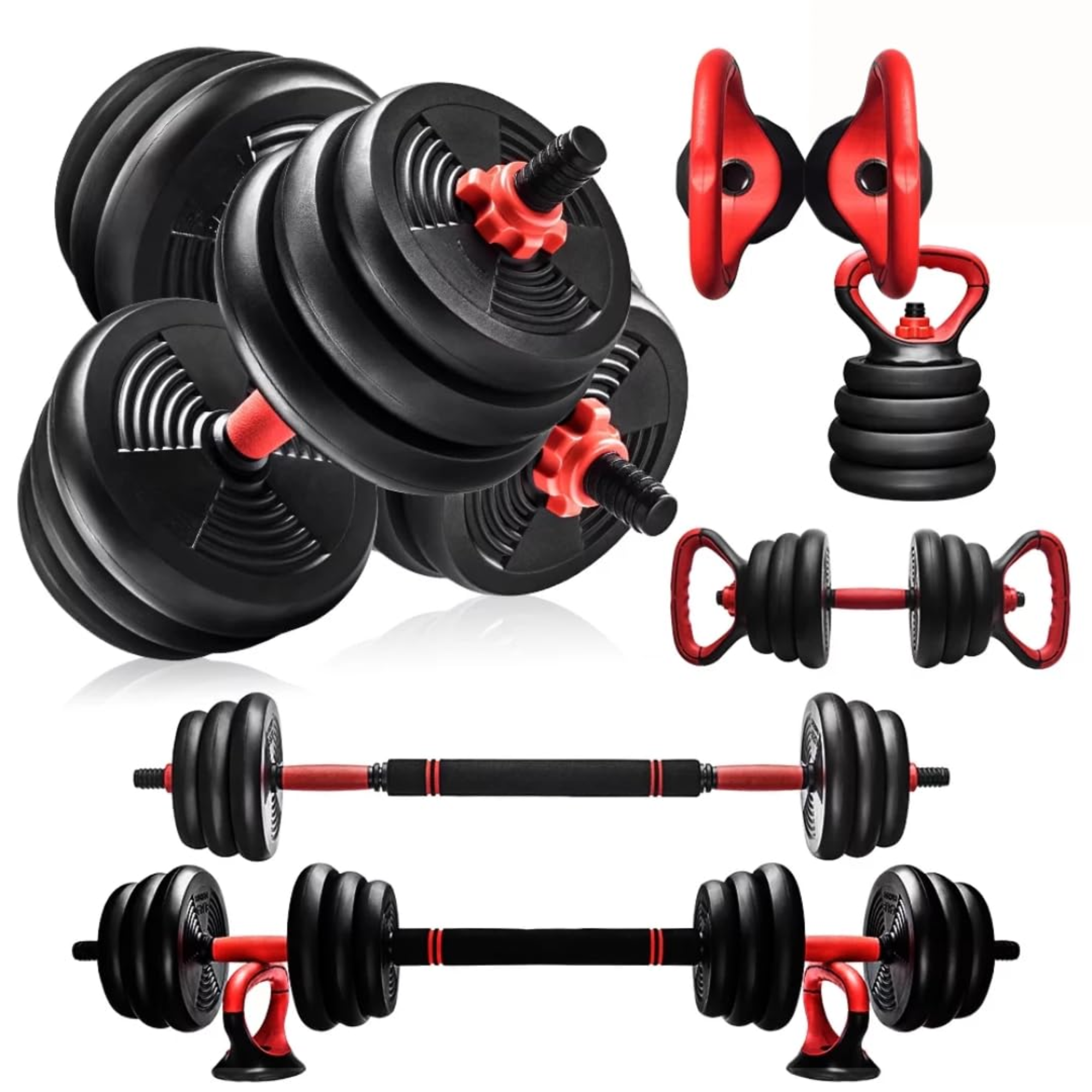 Burnlab 6 in 1 multifunctional weight training kit...