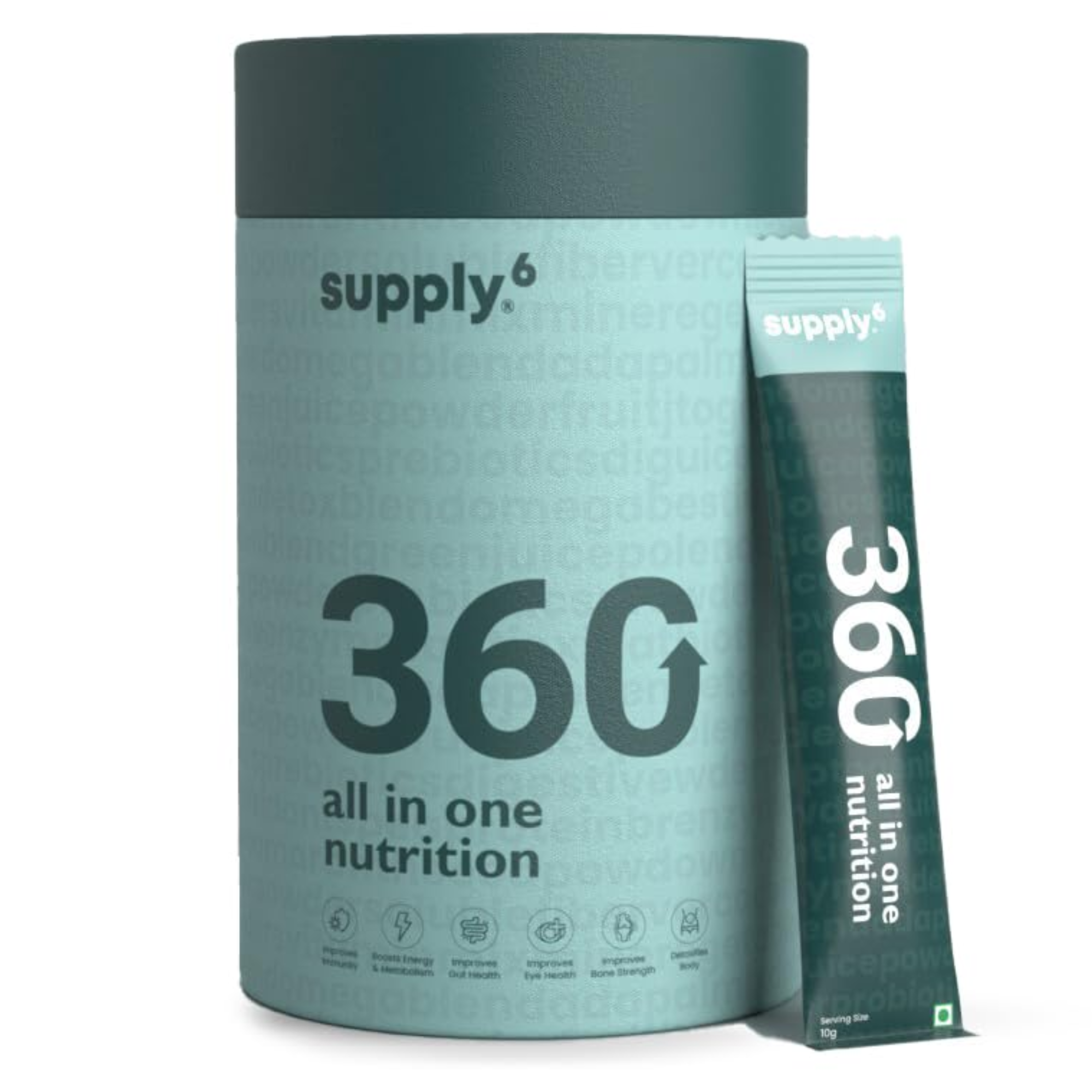 Supply6 360 Ultimate Health Powder for Women & Men...