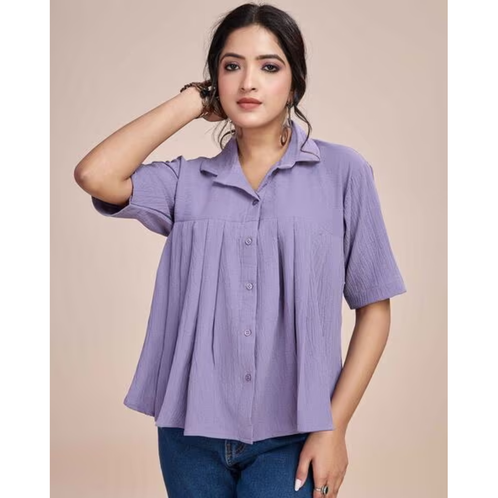REVANGI Women Regular Fit Top